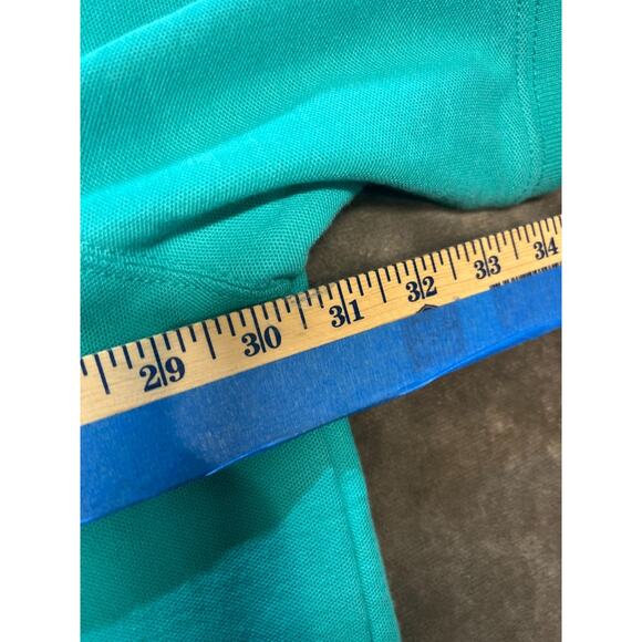 The Foundry Mens Polo Shirt Size 3xl‎ Aqua Teal Short Sleeve - Picture 4 of 5